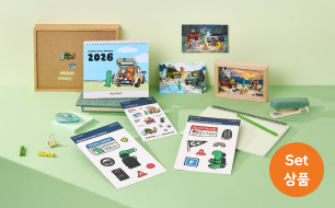 [캐스퍼 with 조구만] 캘린더 세트