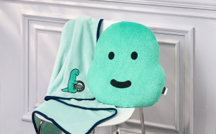 [캐스퍼 with 조구만] 쿠션 담요